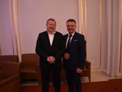S predsedom predstavenstva a riaditeľom OKTE, a.s. Robertom Sedlákom.