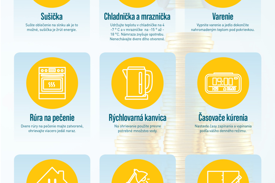 ÚRSO: Tipy na úsporu energie (infografika)